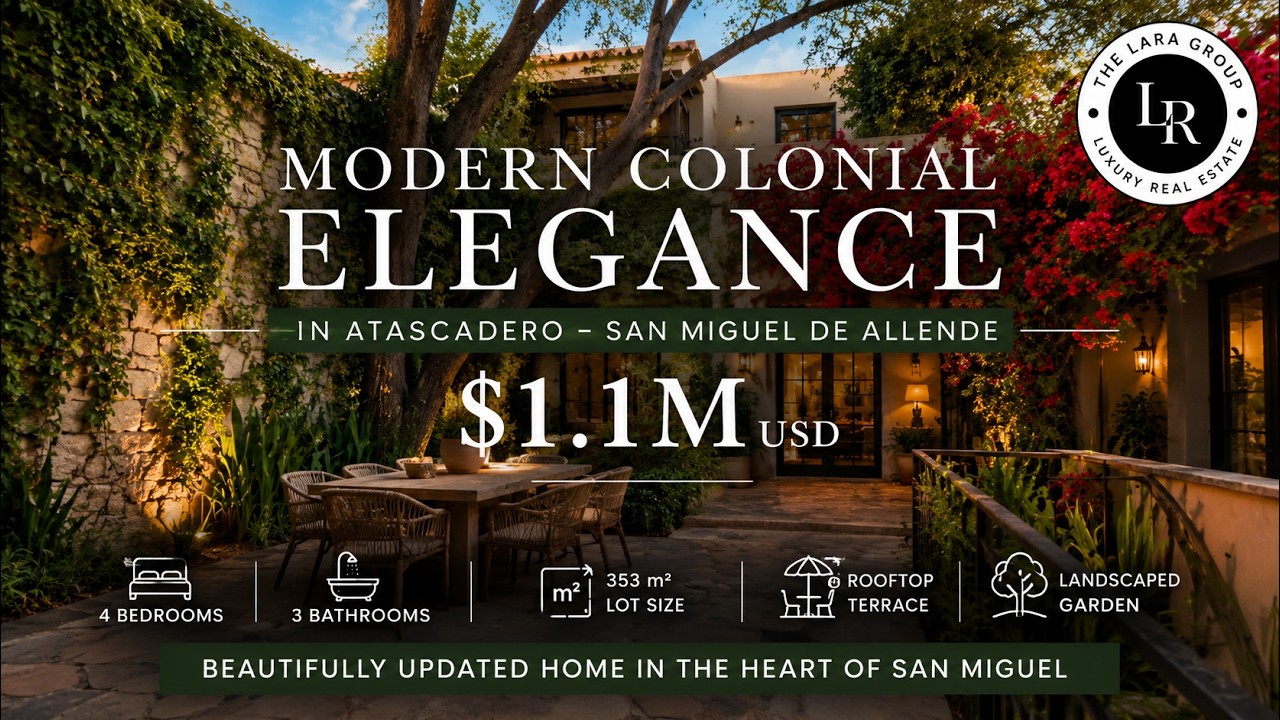 🇲🇽 Would You Buy This ✨$1.1M Home in San Miguel de Allende? 👀