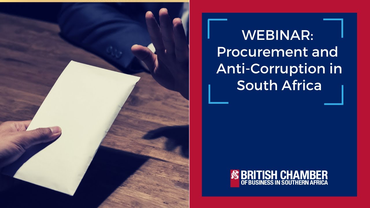 Webinar: Procurement and Anti-Corruption in South Africa