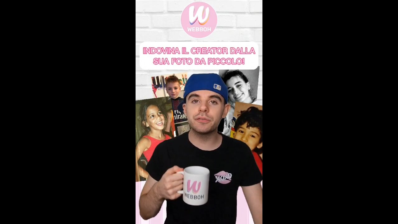 QUIZ: RICONOSCI I CREATOR DALLE LORO FOTO DA PICCOLI? PROVA A INDOVINARE!