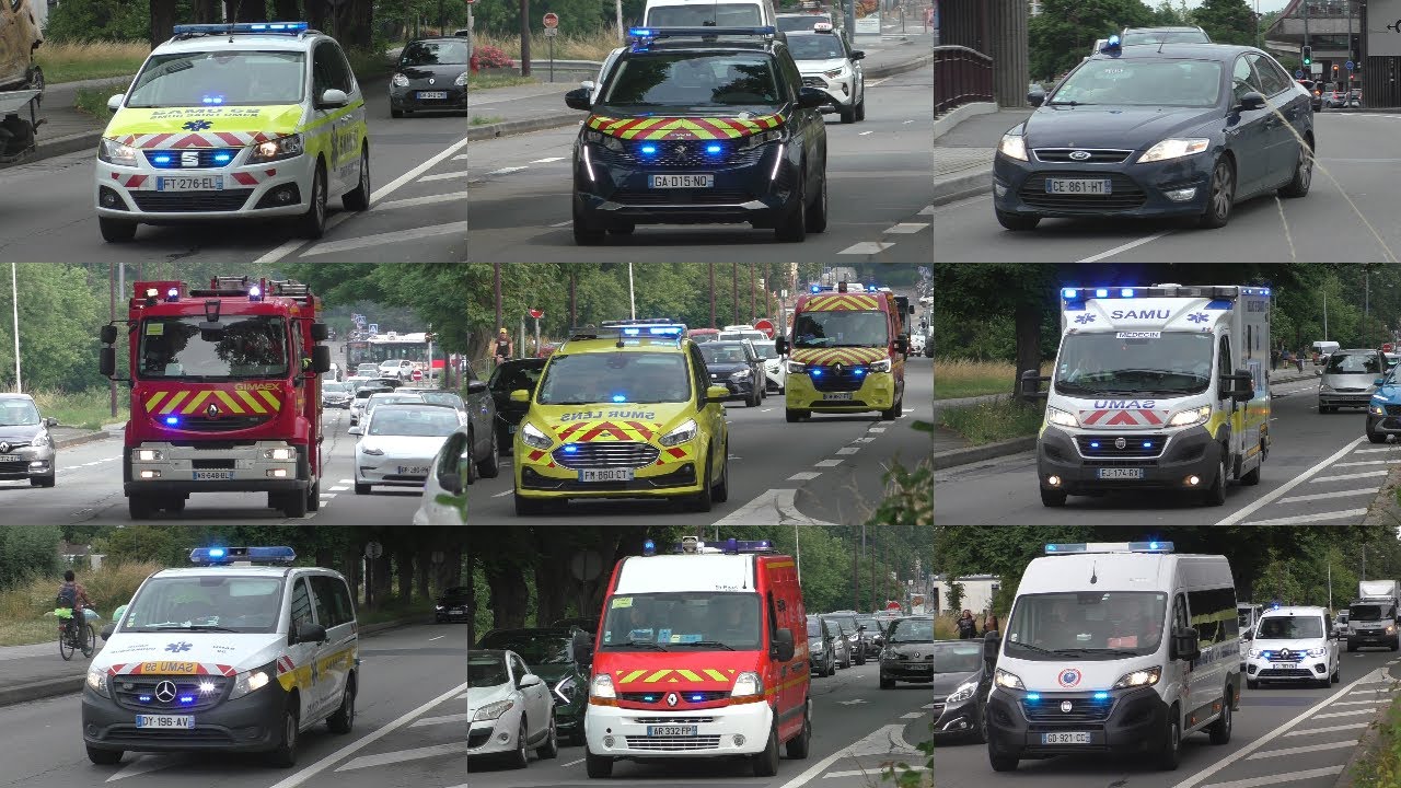 [PART 2] Police, Sapeurs Pompiers, Ambulances, SAMU et Administration Penitentiaire á Lille