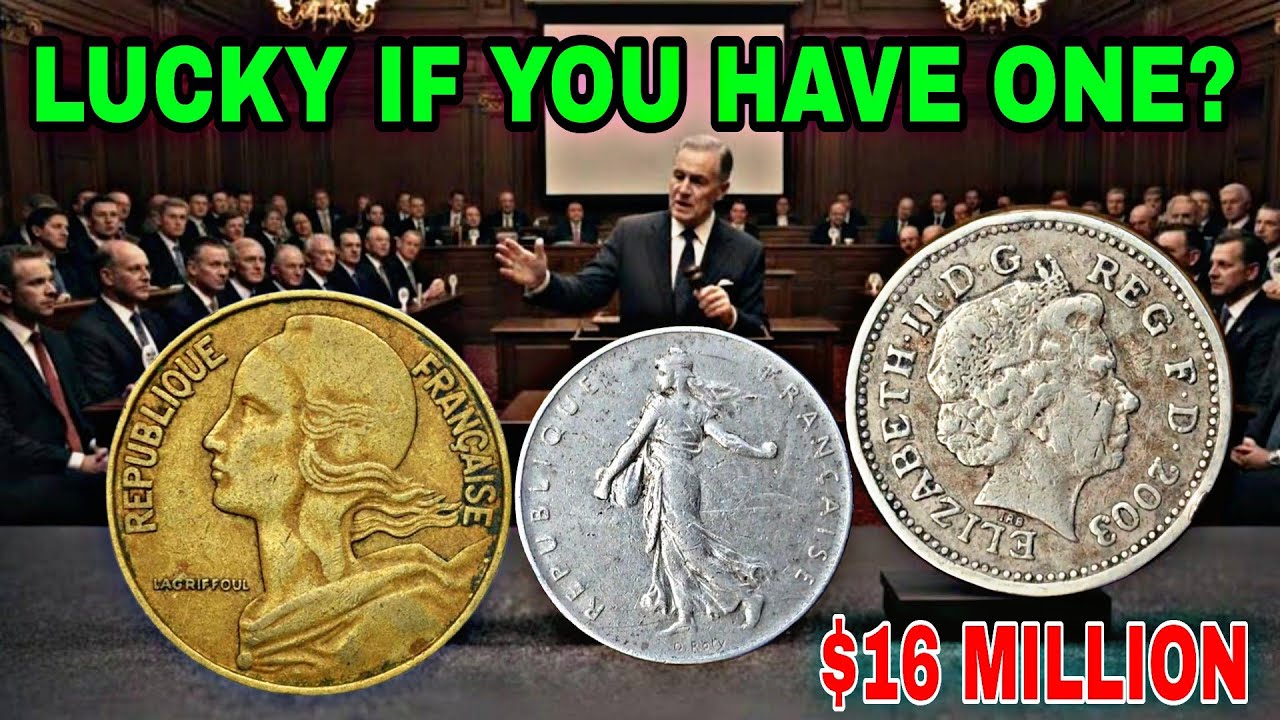 Millionaire Coin Hunt Top 5 Rare UK One Pound and French Franc Coins Worth Big Money in Dollars!