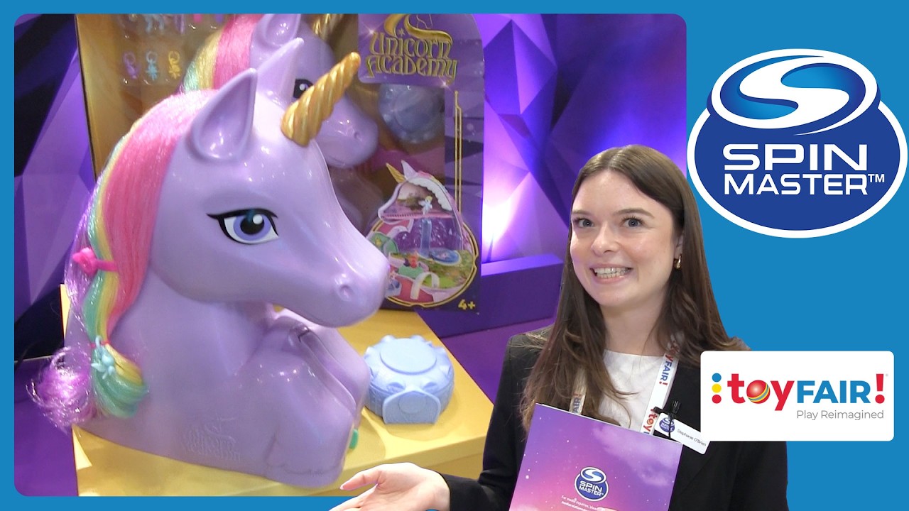 Unicorn Academy Wildstar Styling Head Play Set @Toy Fair 2026