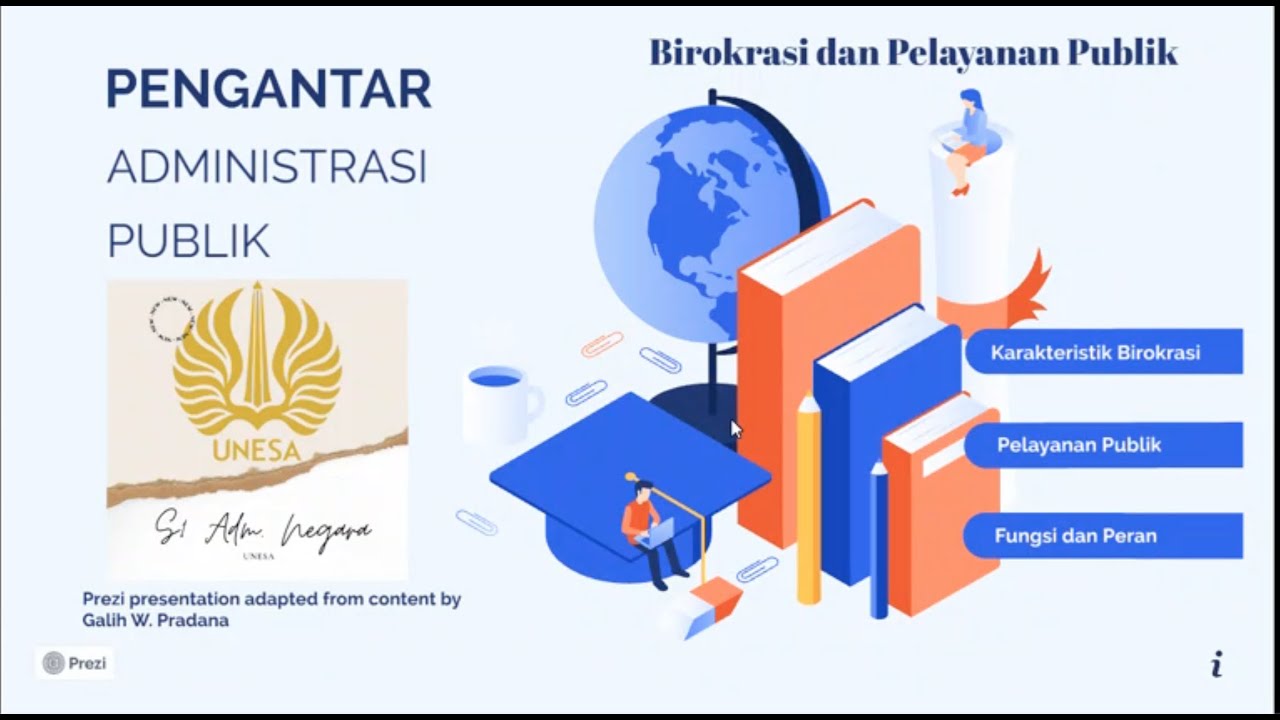 Kuliah Pengantar Administrasi Publik - Birokrasi dan Pelayanan Publik