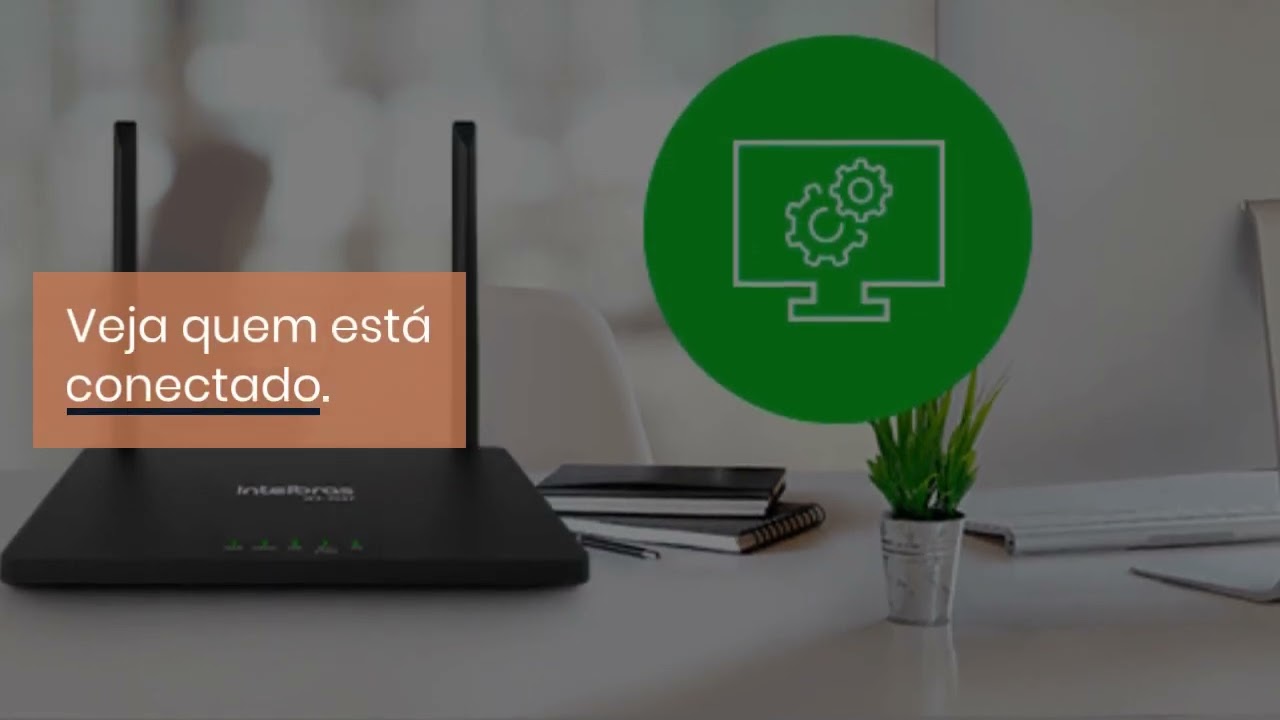 Roteador Wi-Force W4-300F Preto Intelbras