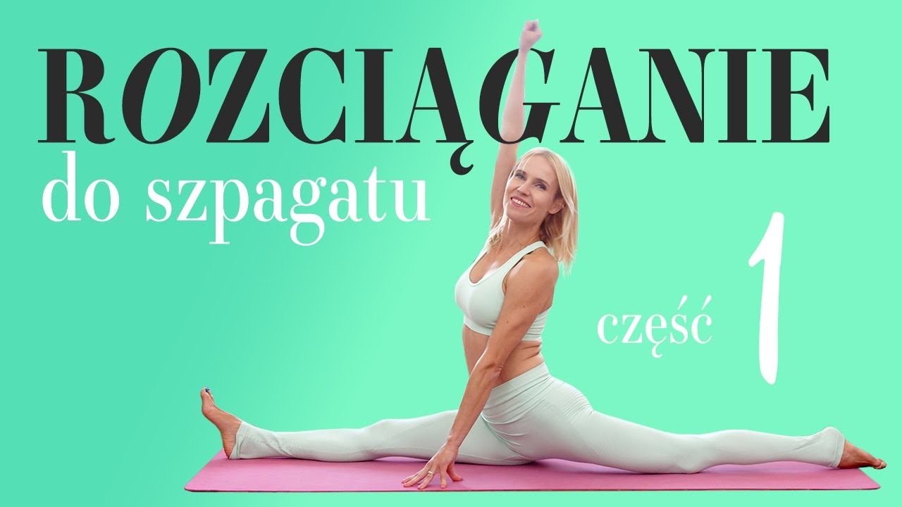 👉 Rozciąganie do szpagatu dla początkujących | Cz.1. | Rozgrzewka | #WyzwanieSzpagatowe | Ola Żelazo
