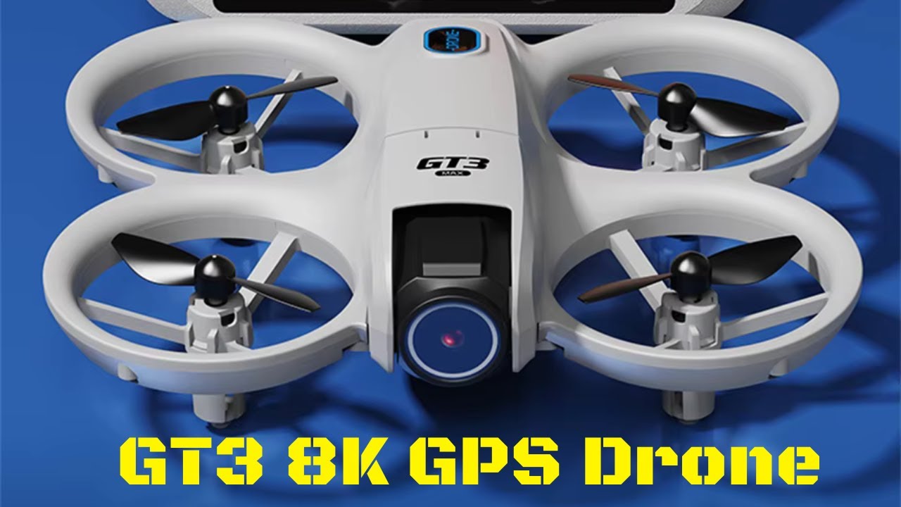 2025 GT3 8K Professional GPS Drone | Brushless Motor | Obstacle Avoidance | Touchscreen Remote