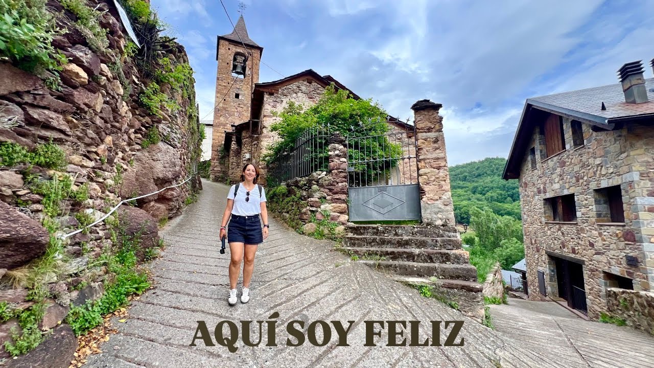ASÍ VIVEN AQUÍ RODEADOS DE MONTAÑAS, NATURALEZA Y FELICIDAD | PUEBLOS DEL PIRINEO |
