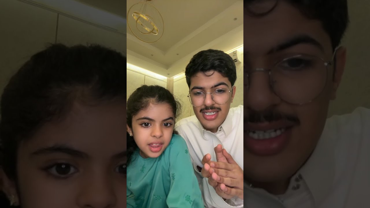 بث سعود علوش 1 مع اخته دانا وردة فعلها  على  سعود يبي يوري المقطع حقها للمتابعين 😳😅وفصلات ورقص