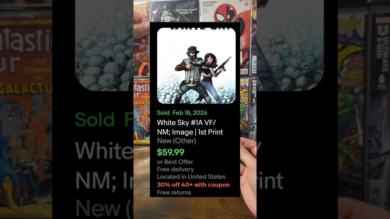 White Sky is already how much!?!? #comic #comicbooks #whitesky #imagecomics #reseller