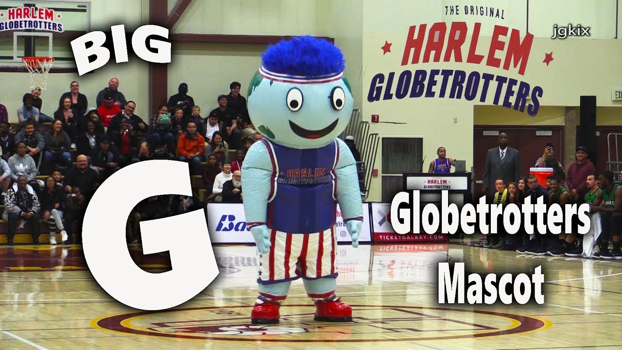 Big G Harlem Globetrotters Mascot Performance