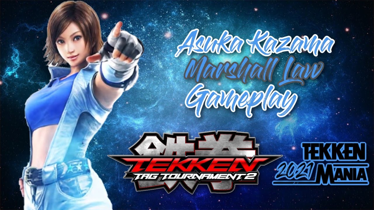Tekken Tag Tournament 2: Asuka Kazama/Marshall Law Gameplay