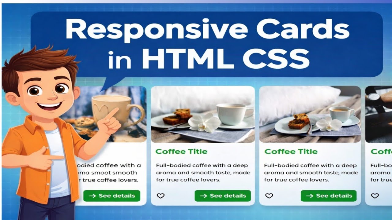 Responsive Cards in HTML & CSS | Product Card Design (Mobile Friendly)