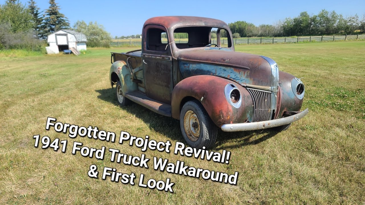 🚨 Forgotten Project Revival! | 1941 Ford Truck Walkaround & First Look