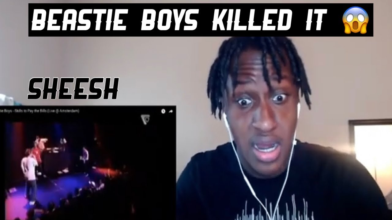 Beastie Boys - Skills to Pay the Bills (Live @ Amsterdam) *Reaction*