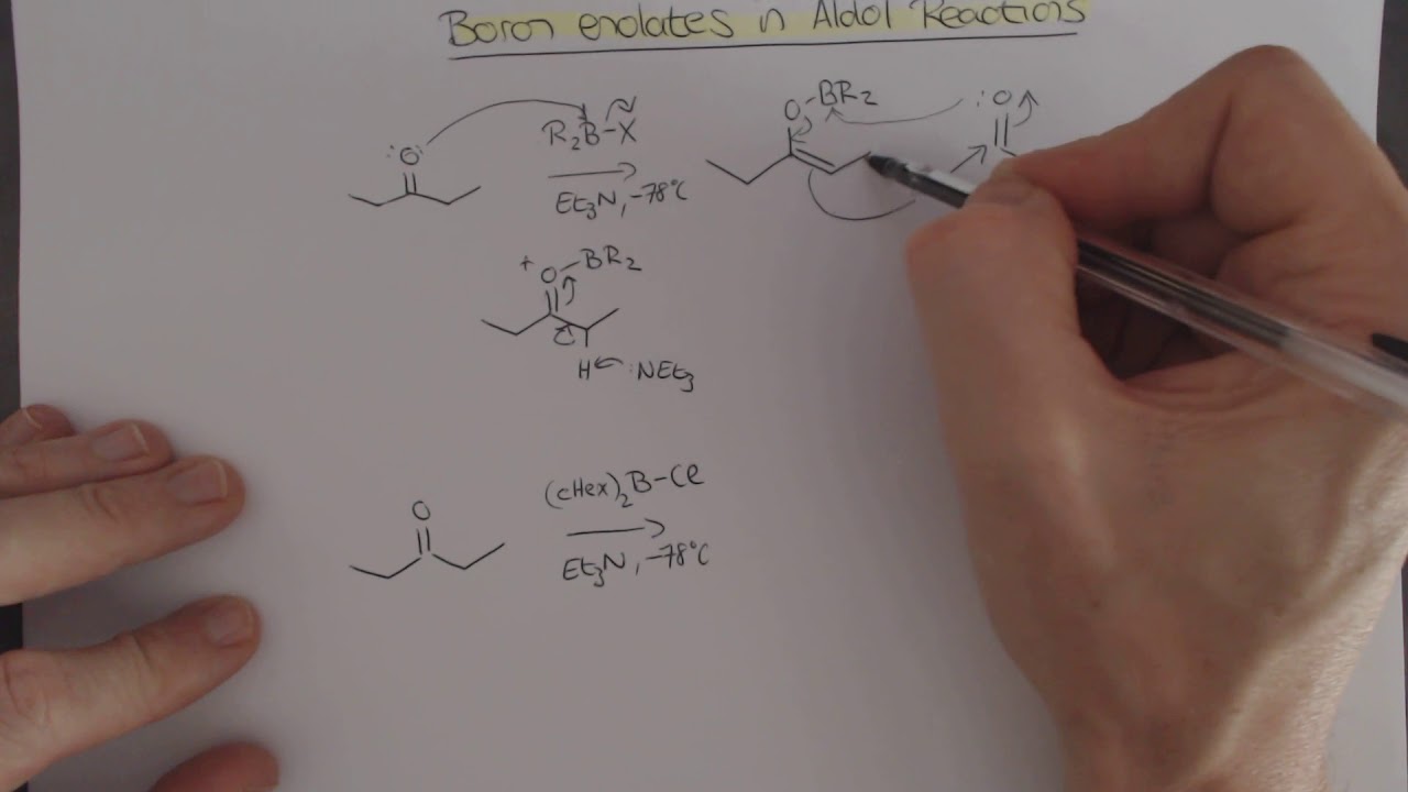 Chemistry 3 - Boron enolates in Aldol reaction
