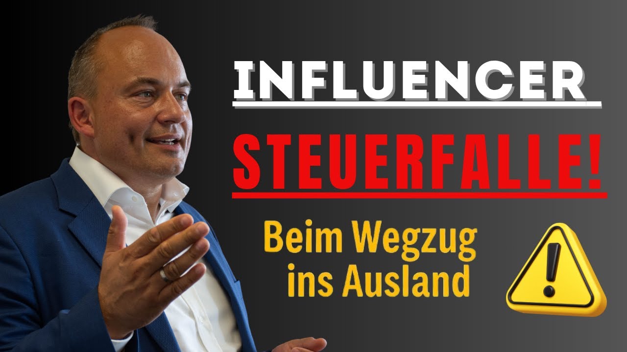 Influencer Steuern: Was du beim Wegzug ins Ausland unbedingt wissen musst