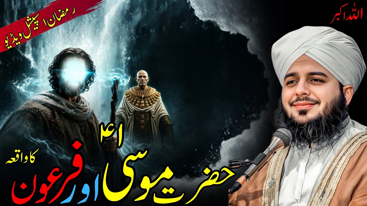 Hazrat Musa (AS) Aur Firon Ka Waqia | Ramzan Special Bayan | Peer Ajmal Raza Qadri Emotional Lecture