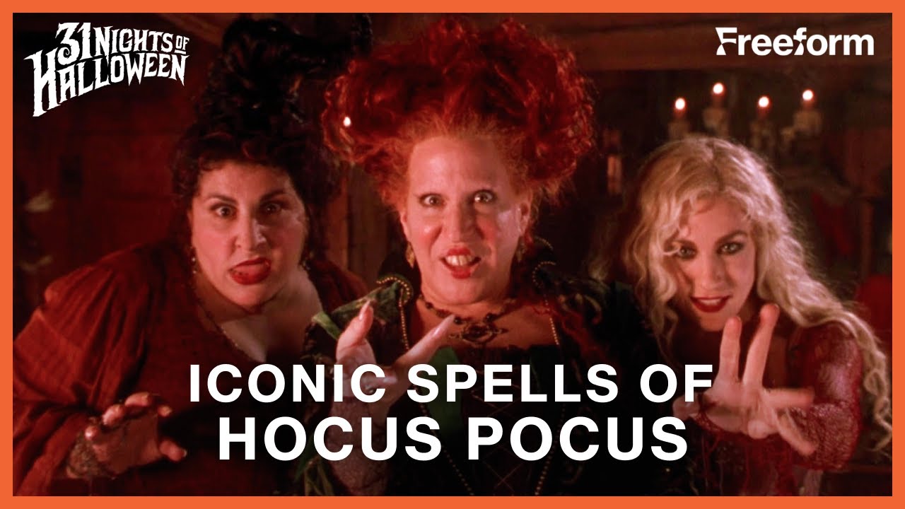 The Iconic Spells of Hocus Pocus | 31 Nights of Halloween | Freeform