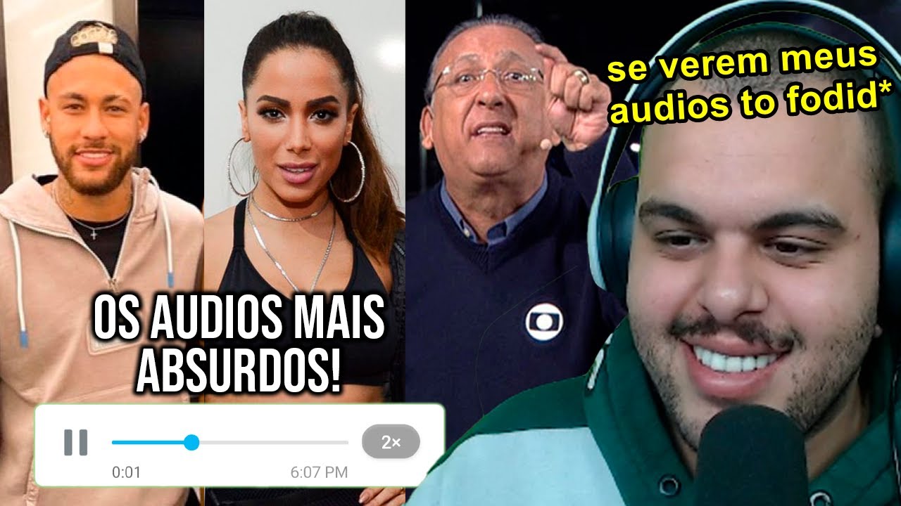 FAMOSOS Q QUASE TIVERAM A CARREIRA DESTRUIDA POR AUDIOS VAZADOS - Maicon React