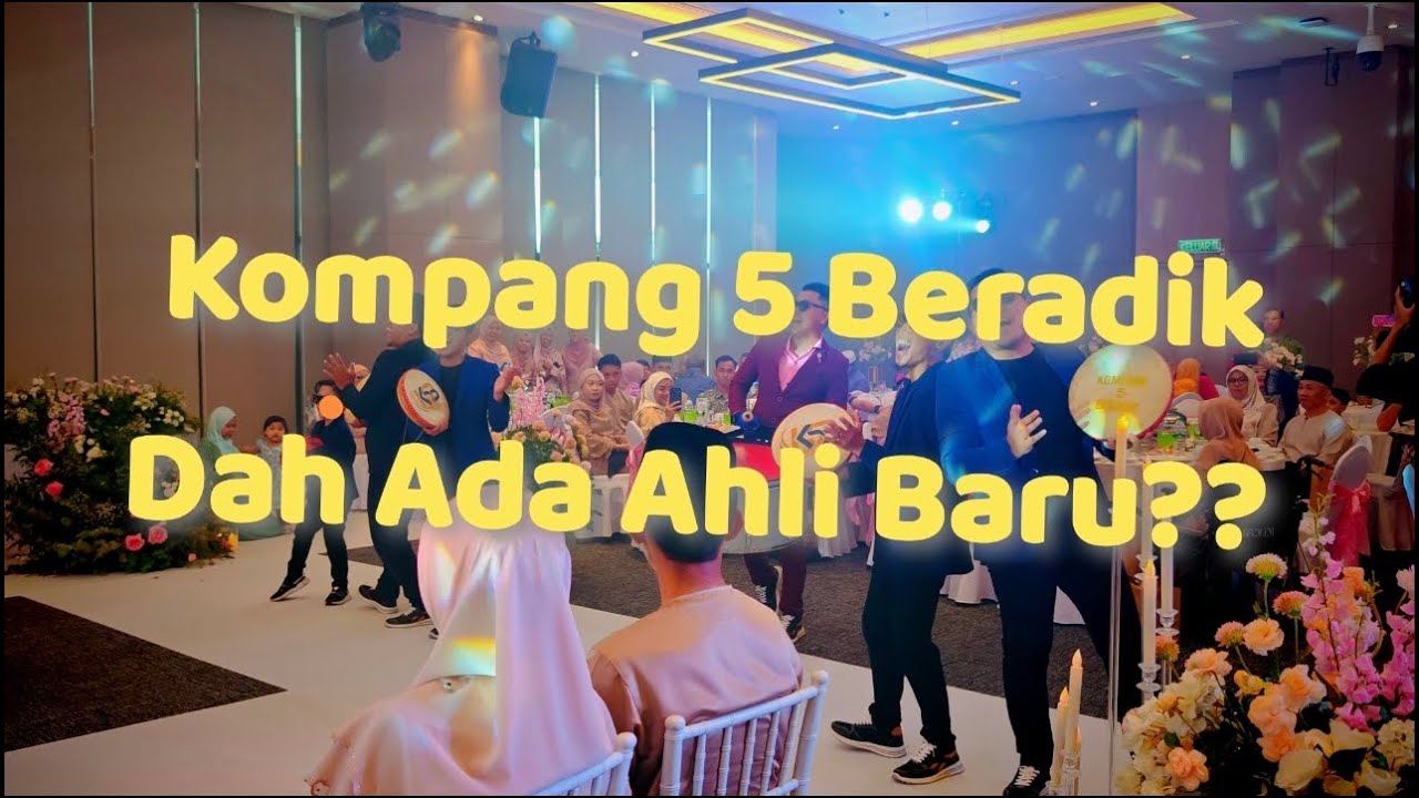 Kompang 5 Beradik dah Recruit Ahli Baru?