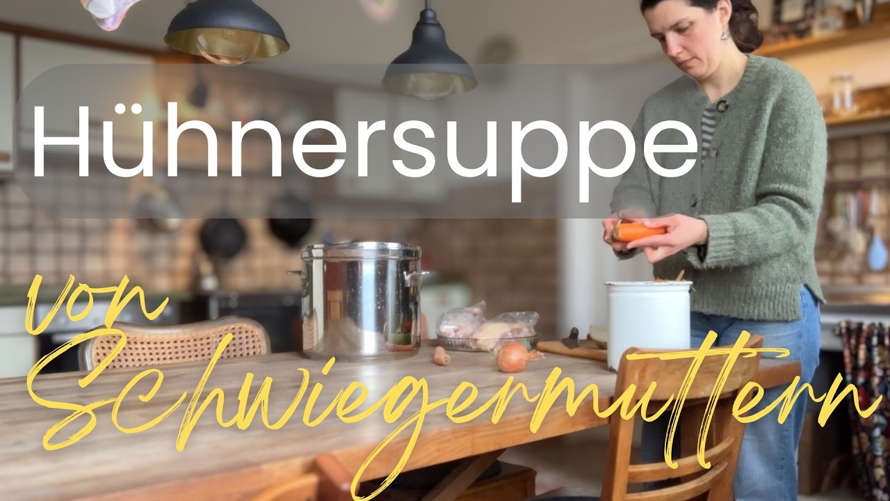 GESUND DURCH DEN WINTER | Gesunde Hühnersuppe selber machen