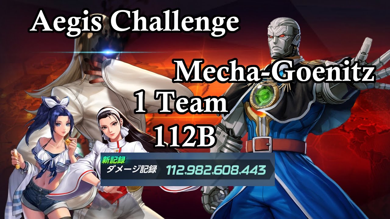 「KOF ALL STAR」Aegis Challenge Mecha-Goenitz1 Team 112B