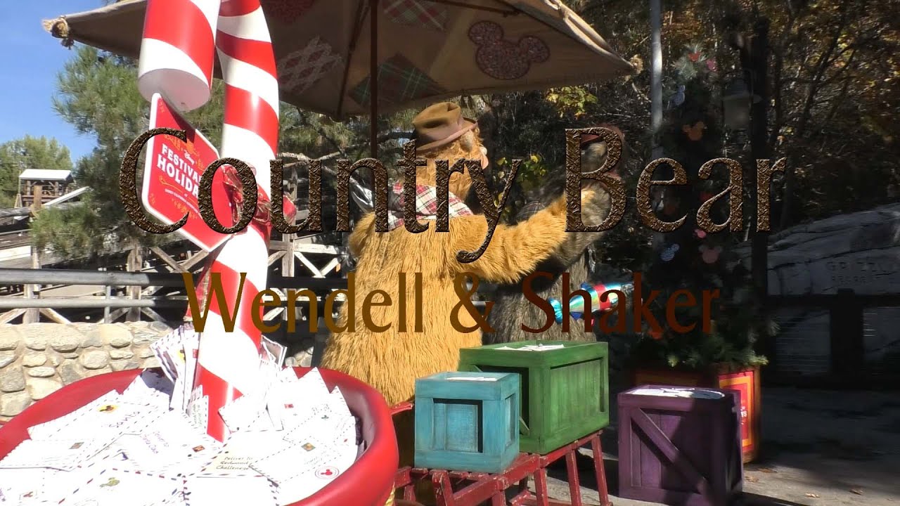 Country Bear wendell & shaker