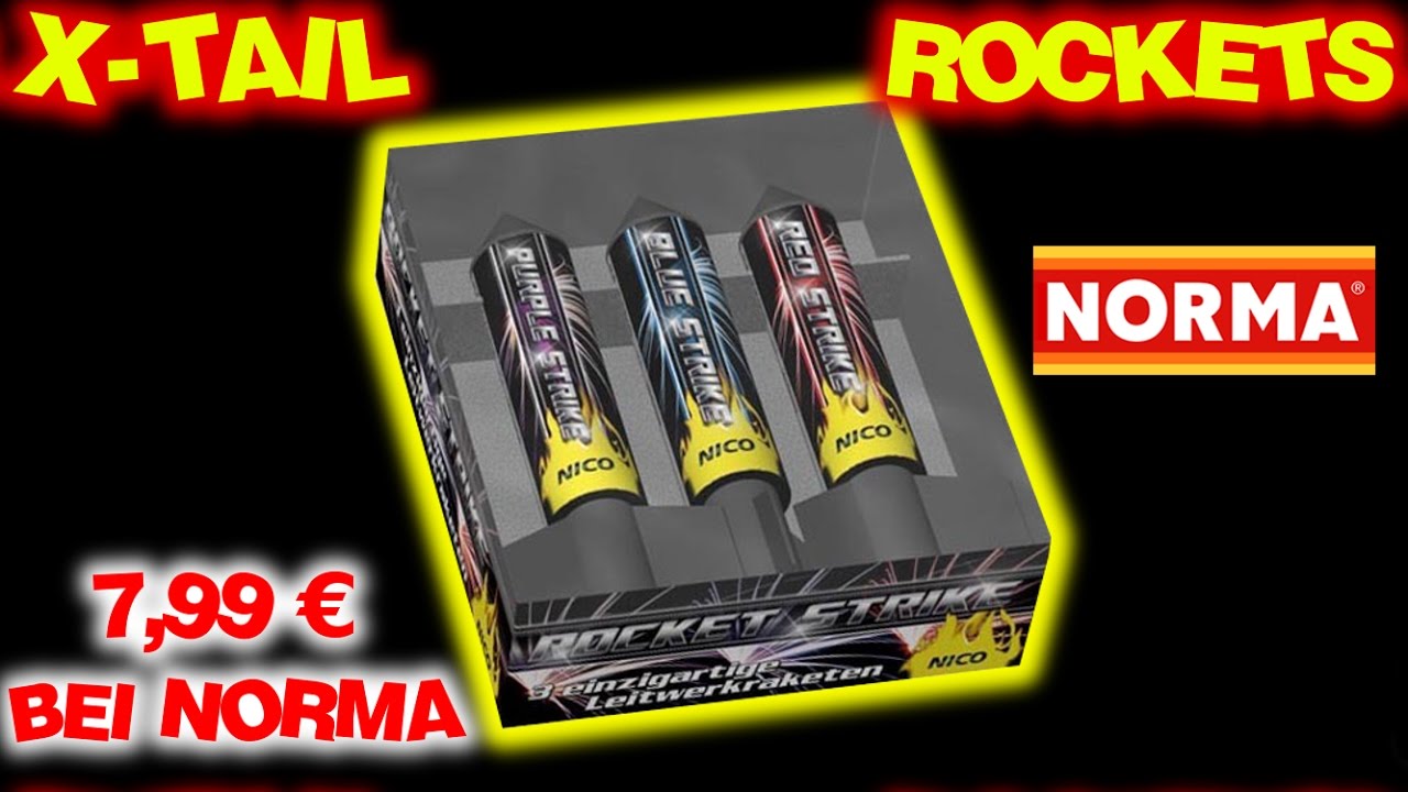 NICO X-TAIL ROCKETS | Norma 7,99€ | Nico Rocket Strike | Leitwerkraketen