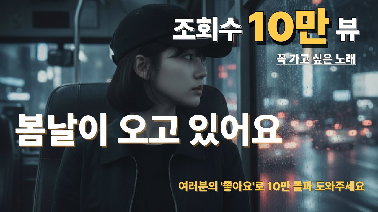 [봄날이 오고 있어요] 그리웠던 봄날이 오고 있어요, 이제 나도 누군가에게 다정한 봄이 되고 싶어요