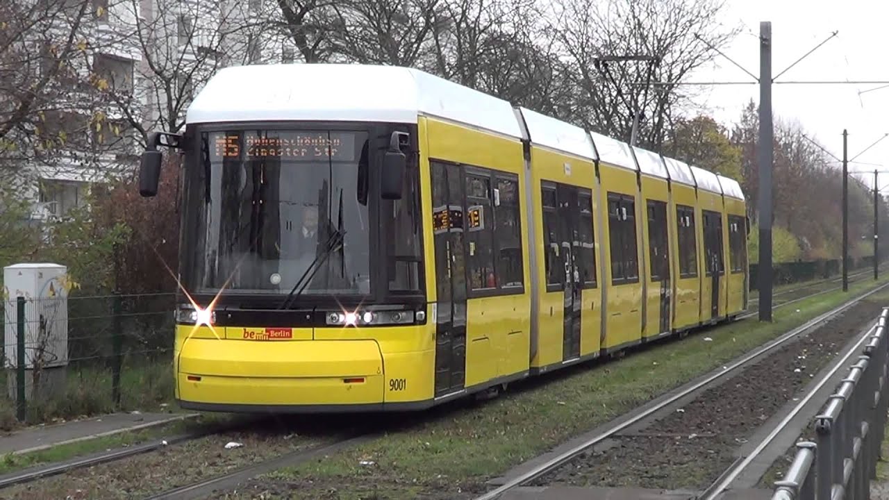 Tram Berlin - Haltestelle Prerower Platz [HD1080p]