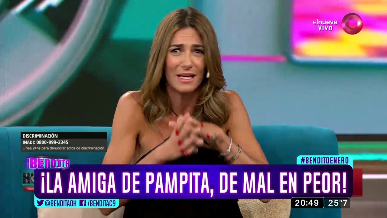 ¡La amiga de Pampita, de mal en peor!