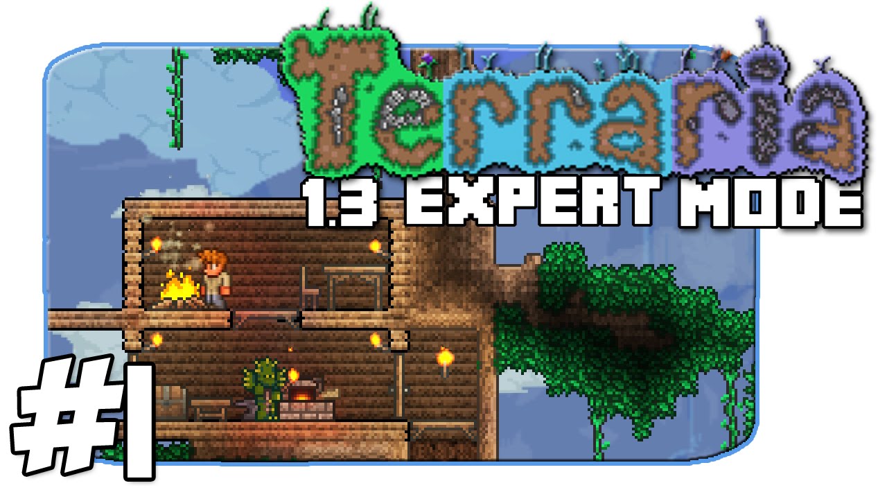 Terraria 1.3 Expert Mode - New World - Episode 1
