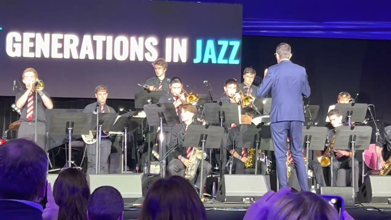 Feline by Max Grynchuk performed by Prince Alfred College Big Band 1. GIJ May 2023.