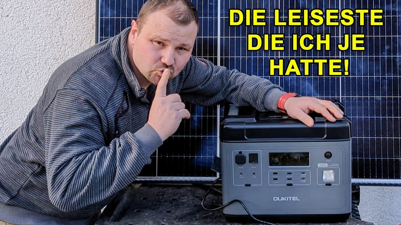 Die leiseste Powerstationen, die ich jemals hatte! Oukitel Powerstation Test - OUKITEL P2001