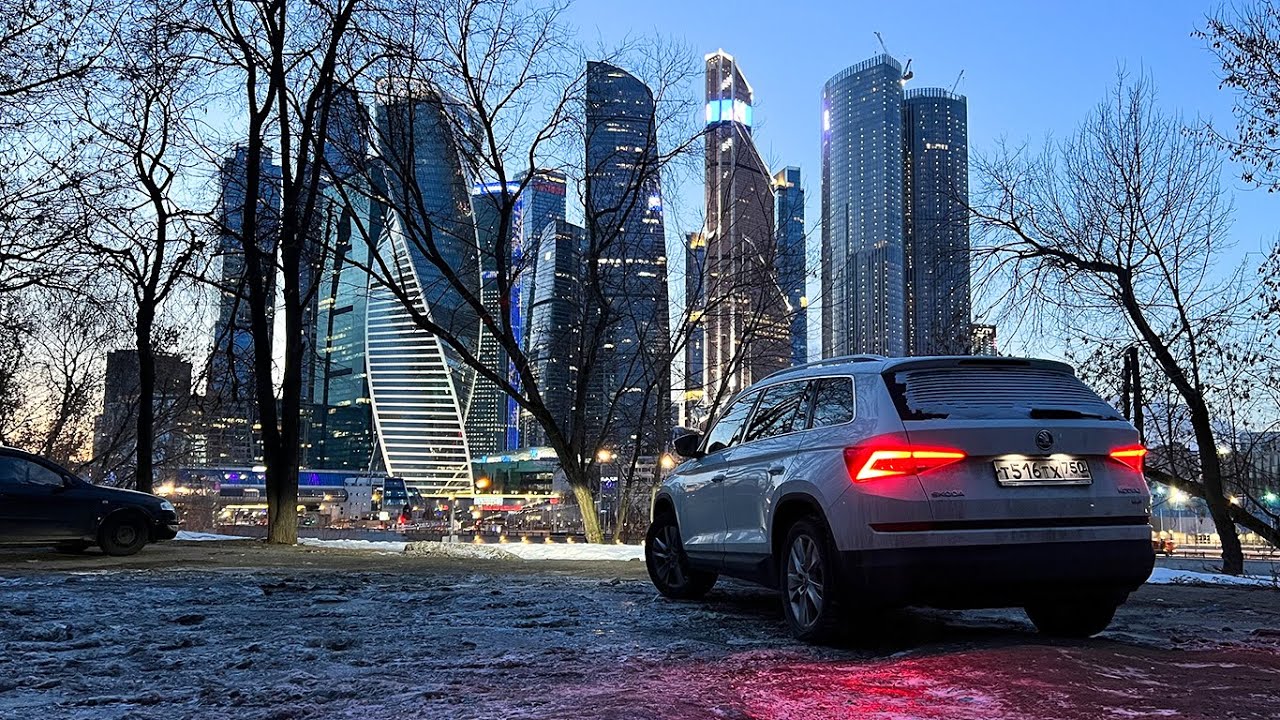 Автопрогулка по Москве ||| 02.01.2024. Минус 18 после плюс 1. Заведется?