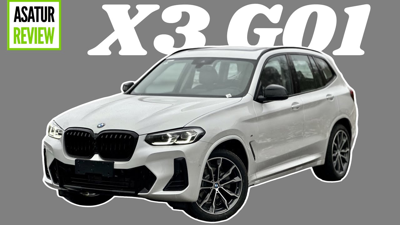 ОБЗОР Китайского BMW X3 30i G01 M-Sport Mineral White 2024 Параллельный импорт из Китая
