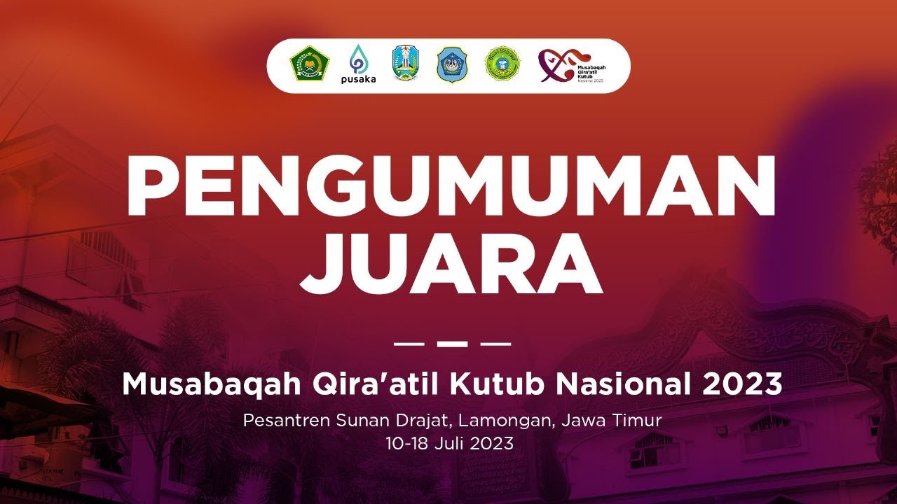 Pengumuman Juara | MQK Nasional 2023