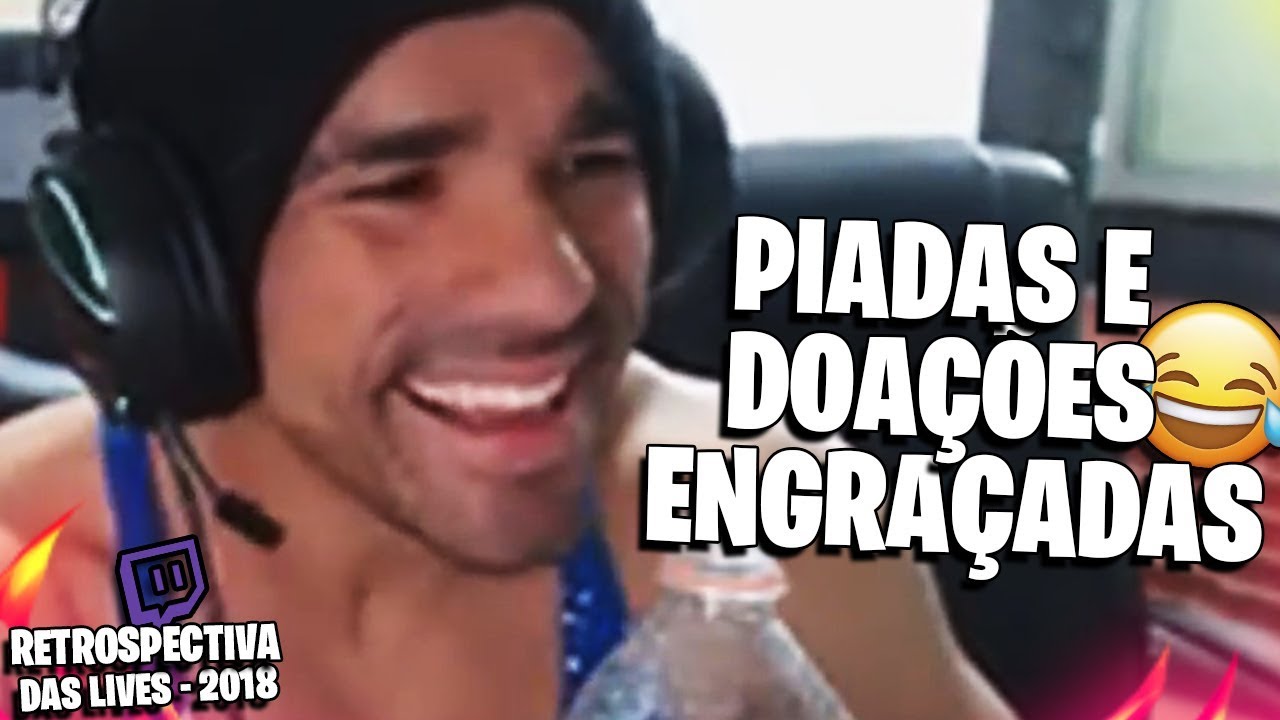 PIADAS E DOAÇÕES ENGRAÇADAS NAS LIVES | RETROSPECTIVA DAS LIVES 2018