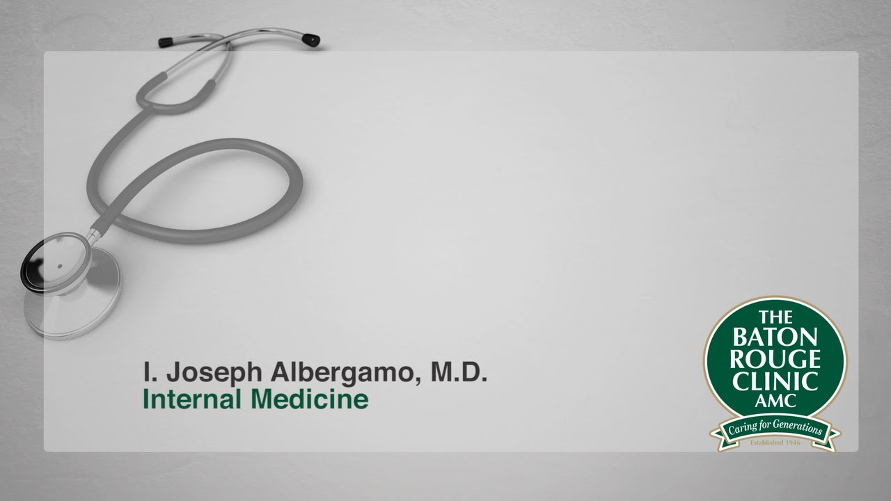 Dr. I. Joseph Albergamo - Internal Medicine