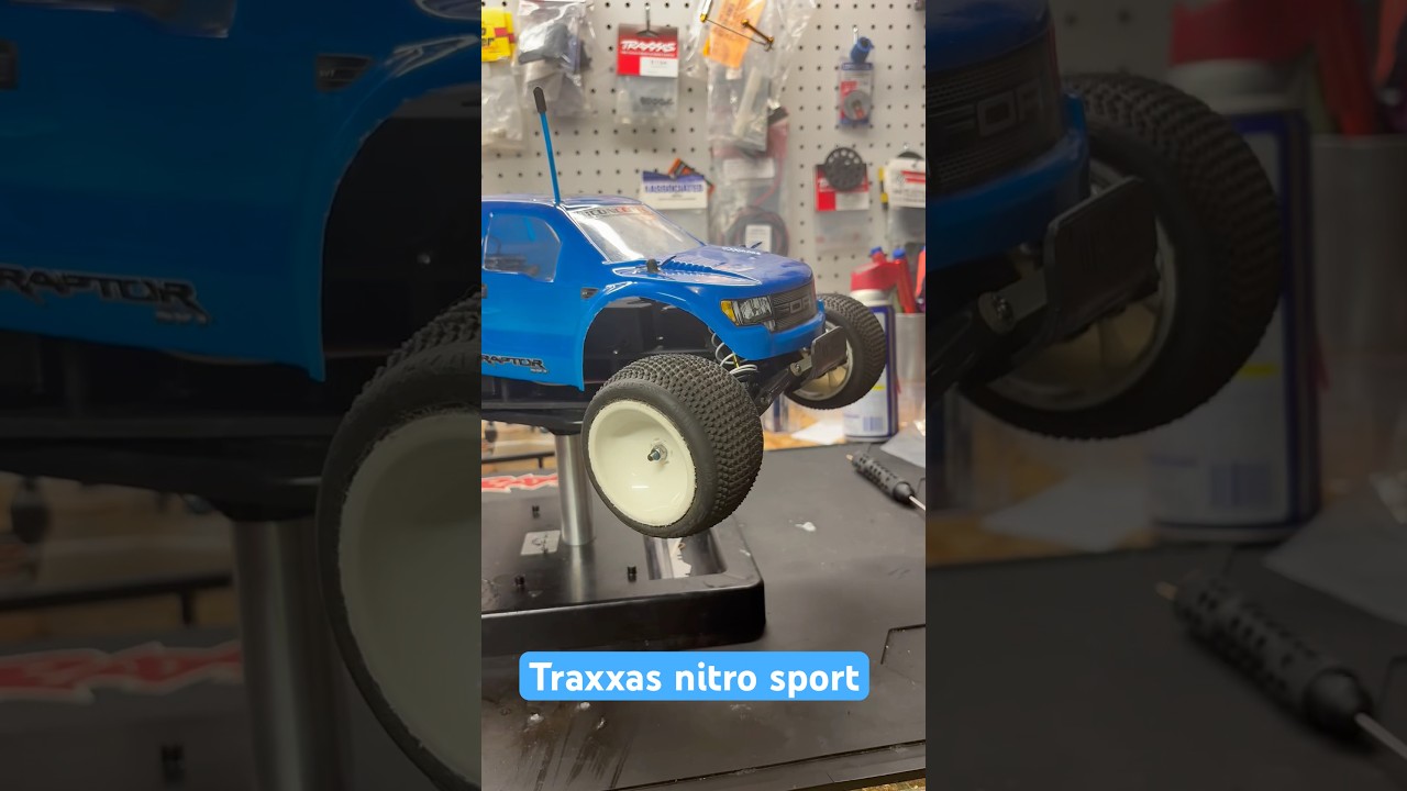 Traxxas nitro sport! Legendary nitro! #traxxas #rctruck #jconcepts #nitrorc #rccars