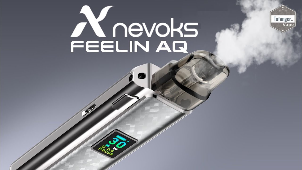 Nevoks Feelin AQ Pod Kit white - Vape Review - Nevoks Vape - Unboxing