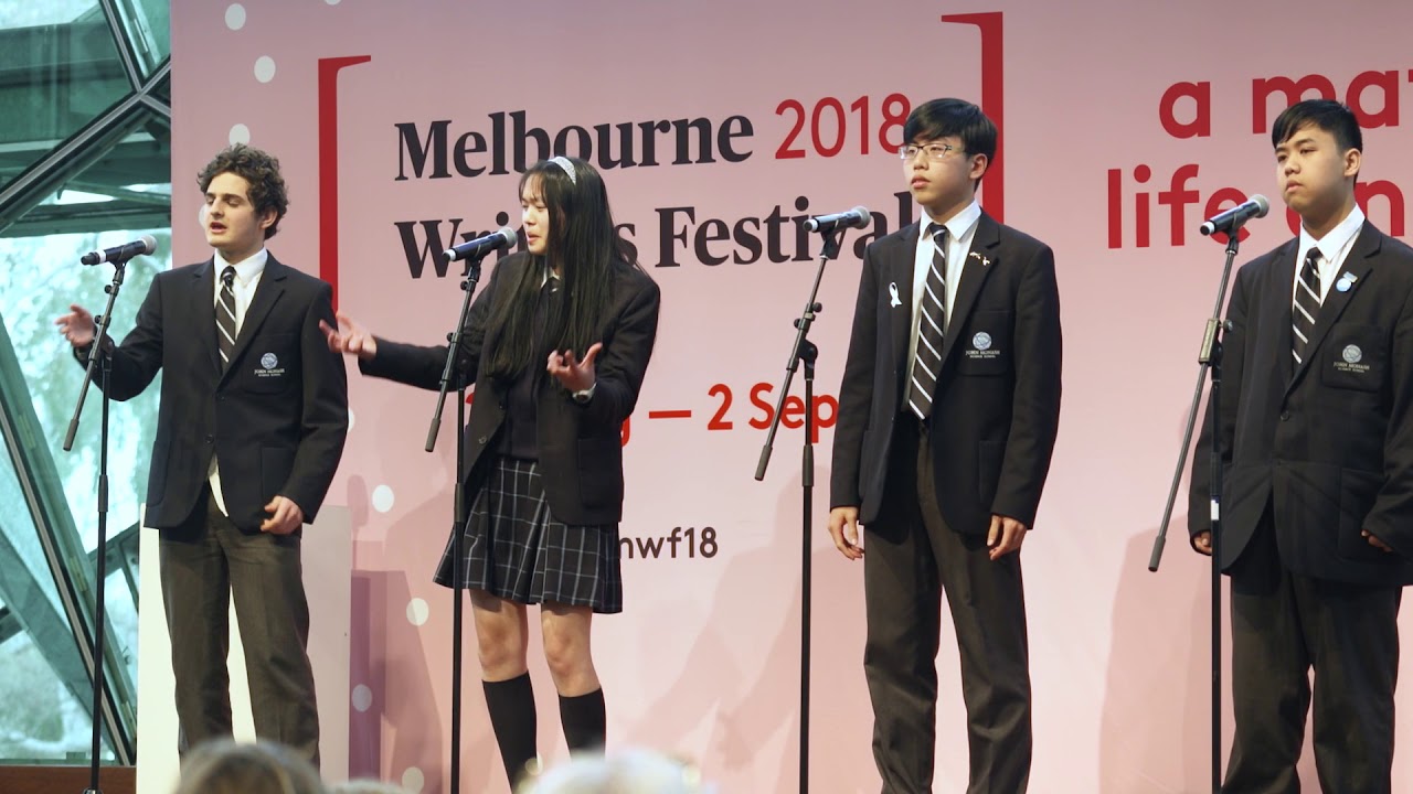 OutLoud Eco!Slam Finalists 2018: The John Monash Science School