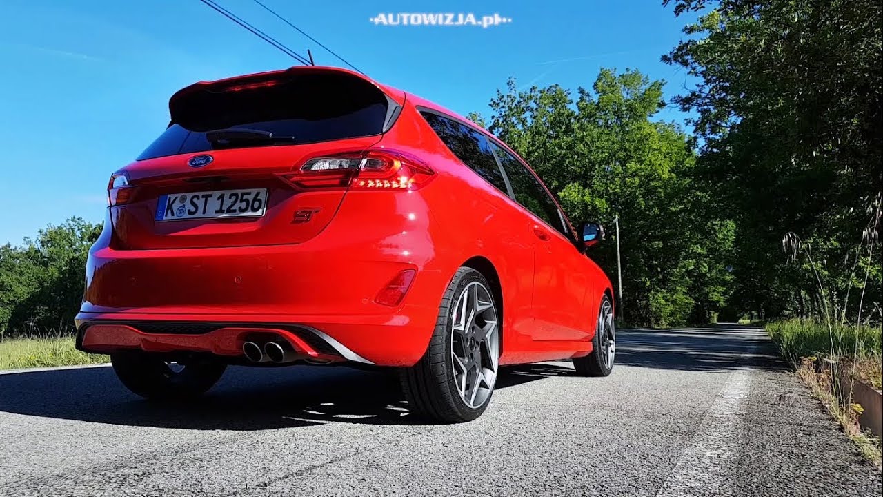 Ford Fiesta ST 1.5 EcoBoost 200 exhaust sound, sound, revs, cold start, launch control