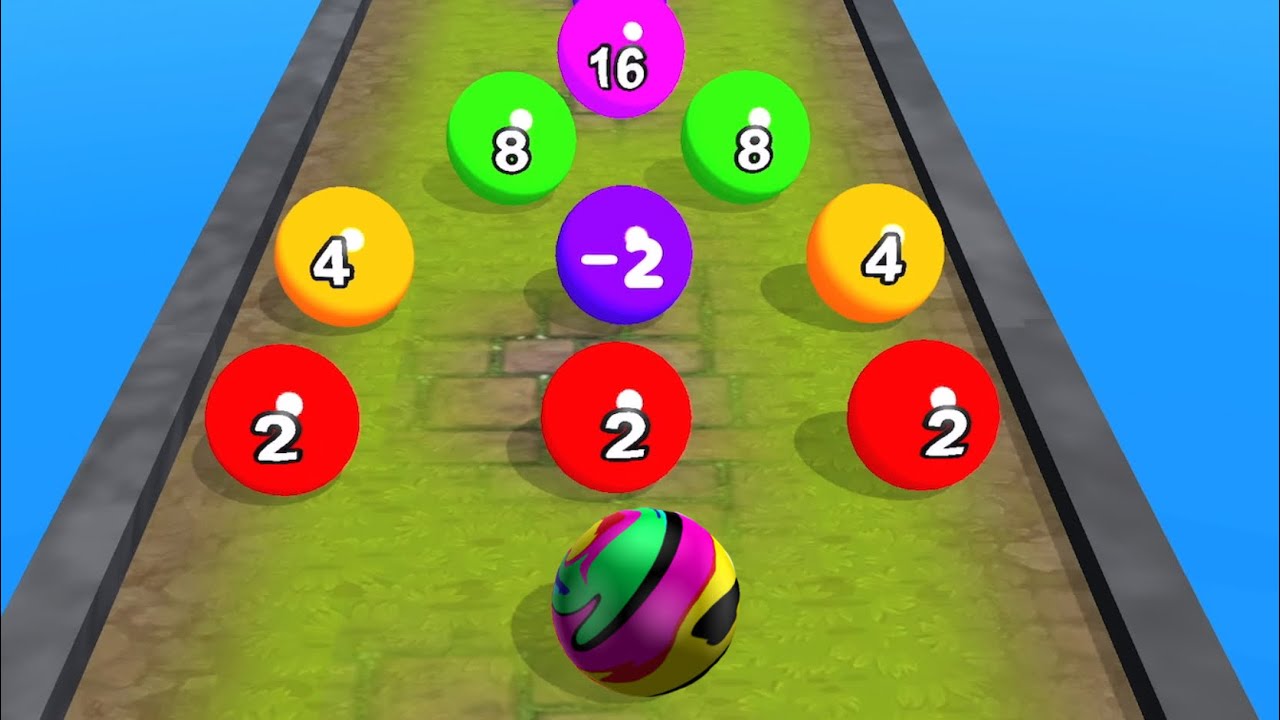 2048 Colors Ball Run 💸🎱❤️MAX LEVELS!! All Levels Gameplay Walkthrough Android, iOS NEW UPDATE