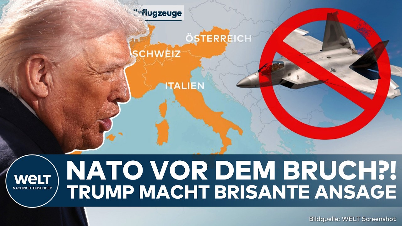 NATO: Donnerschlag! Trump stellt B&uuml;ndnis offen infrage! Streit mit USA spitzt sich dramatisch zu