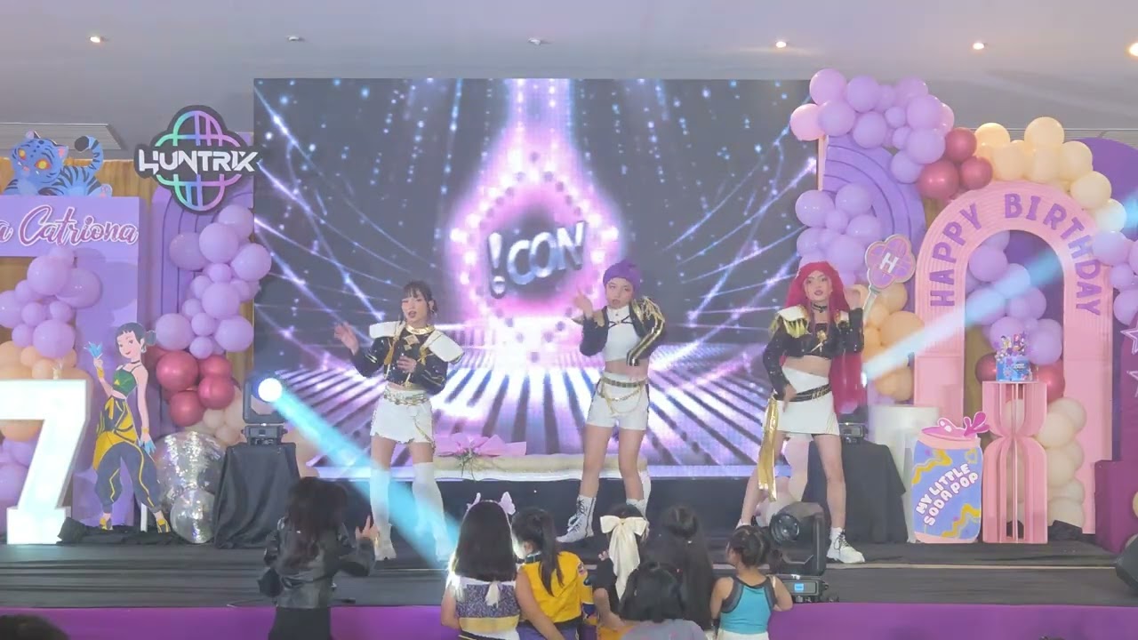 KPOP Demon Hunters ABC's Day Huntr/x Ft. ICON Dance PERFORMANCE #KpopDemonHunters #icon #huntrix
