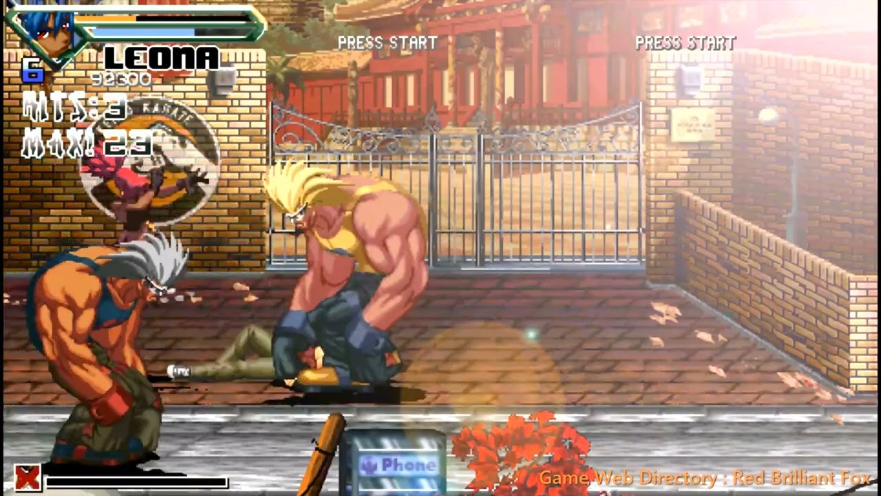 ▶️ Art of Fighting - Trouble in South Town EX-Silent Solder Leona | OpenBoR Gamer