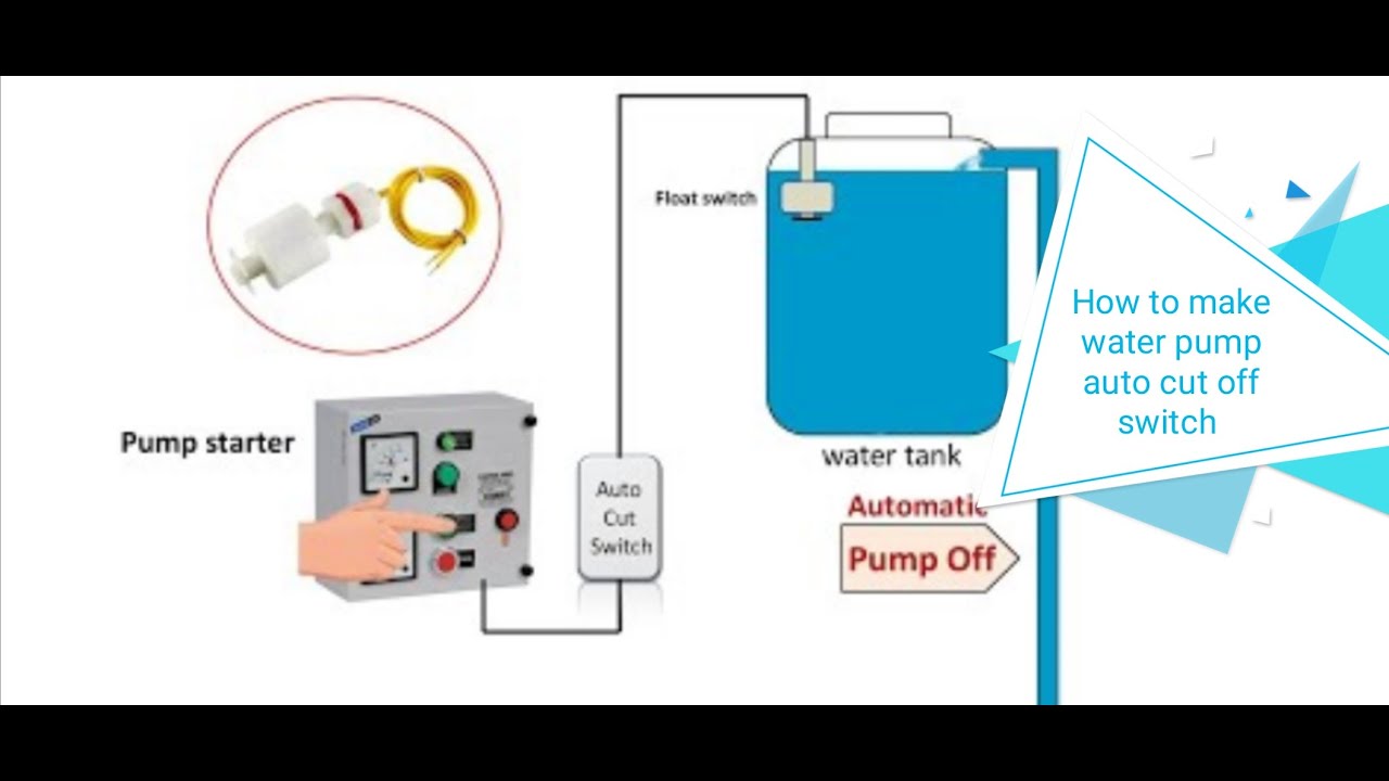 How To Make Water Pump Auto Cut Switch
