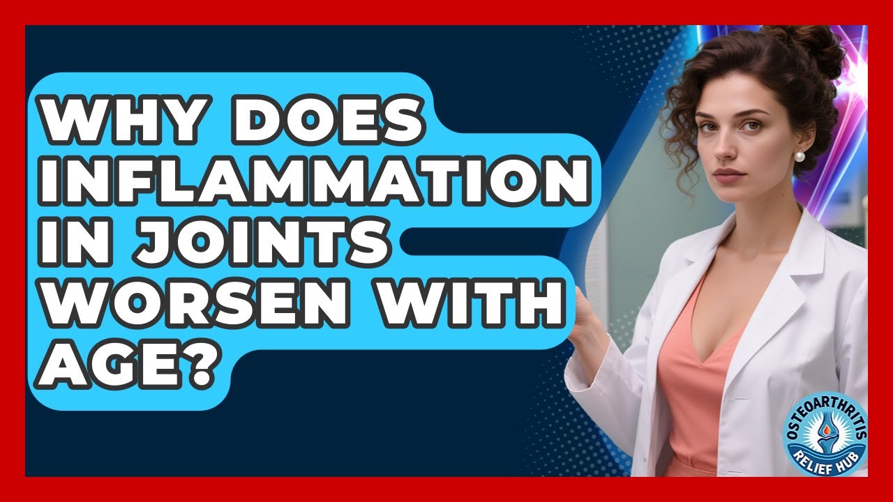 Why Does Inflammation in Joints Worsen With Age? | Osteoarthritis Relief Hub