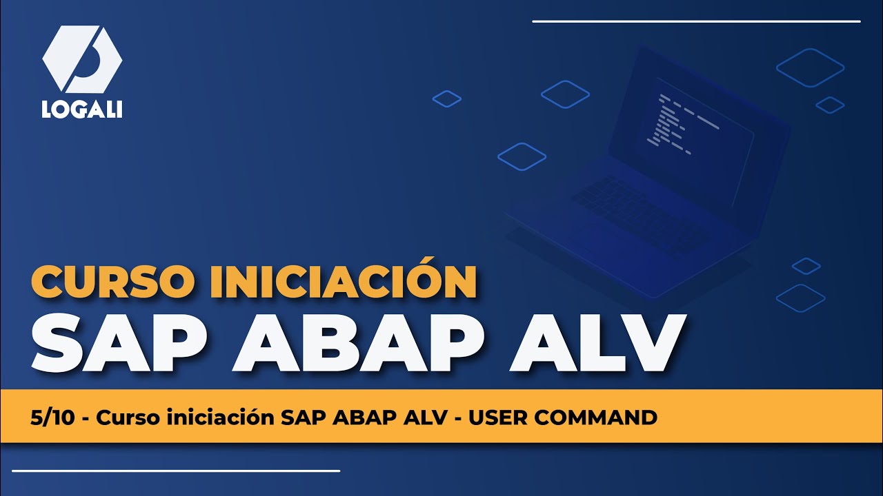 5/10 Curso iniciación SAP ABAP ALV - USER COMMAND